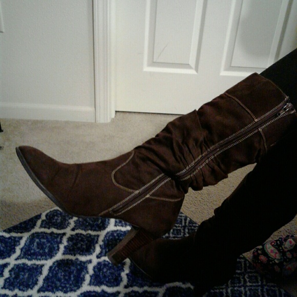 George Shoes - Sale New Jada Suede Boots Size 12